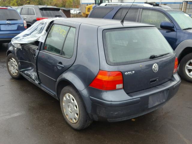 9BWFL61J044045102 - 2004 VOLKSWAGEN GOLF GL GRAY photo 3