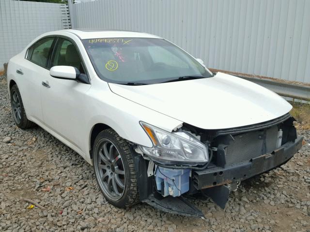 1N4AA5AP8BC814382 - 2011 NISSAN MAXIMA S WHITE photo 1