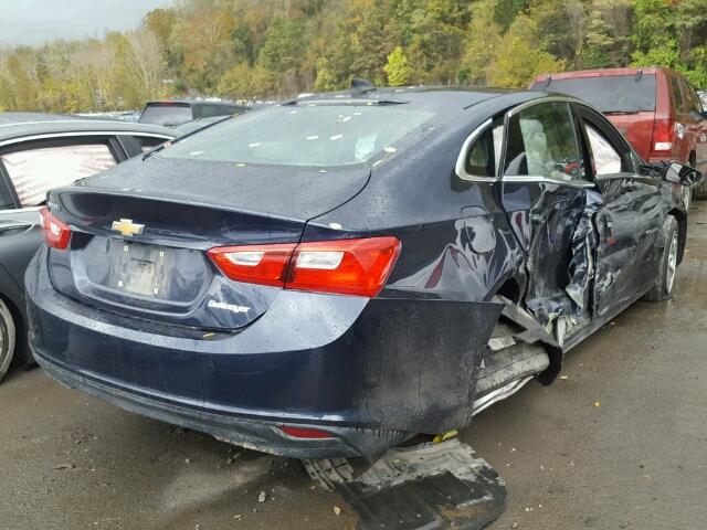 1G1ZC5ST3HF181986 - 2017 CHEVROLET MALIBU LS ლურჯი ფოტო 4