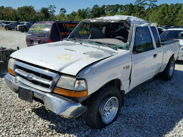 1FTYR14X6XPB60889 - 1999 FORD RANGER WHITE photo 2