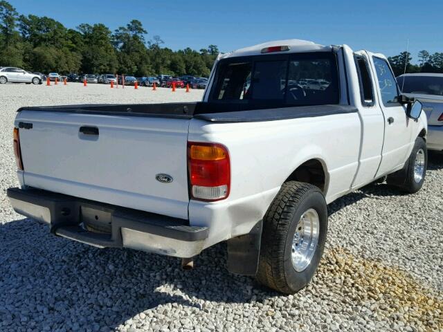 1FTYR14X6XPB60889 - 1999 FORD RANGER WHITE photo 4