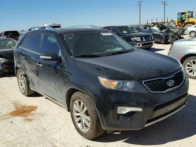 5XYKW4A21CG190162 - 2012 KIA SORENTO SX BLACK photo 1