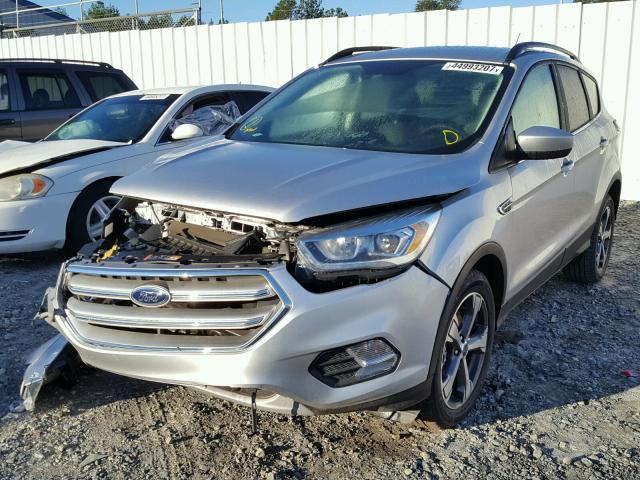 1FMCU0G9XHUB74406 - 2017 FORD ESCAPE SE SILVER photo 2