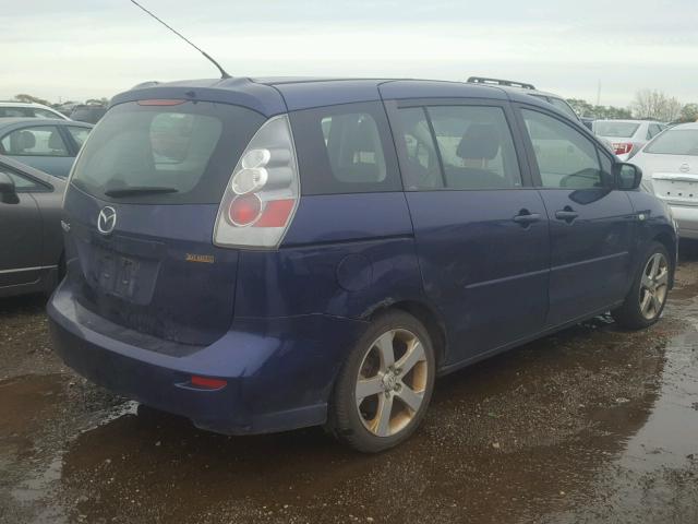 JM1CR293560108635 - 2006 MAZDA 5 BLUE photo 4