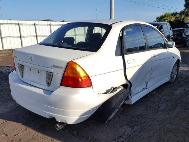 JS2RB61S365300038 - 2006 SUZUKI AERIO PREM WHITE photo 4