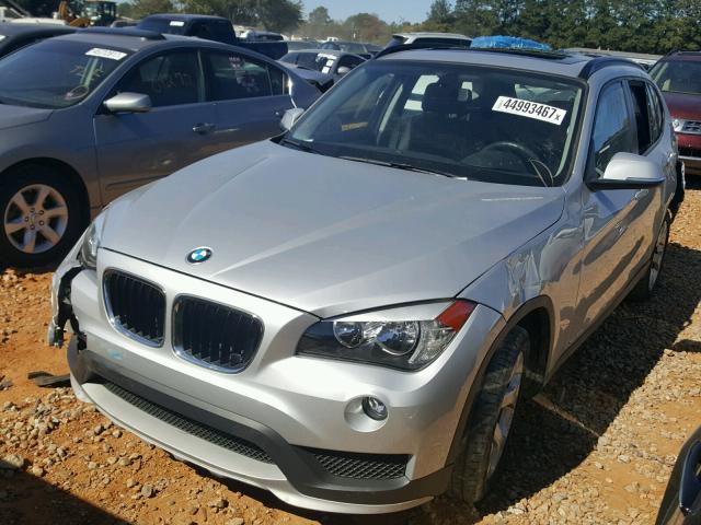 WBAVM1C5XFV316134 - 2015 BMW X1 SDRIVE2 SILVER photo 2