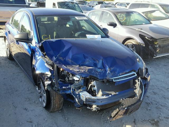 1G1PA5SG1D7235225 - 2013 CHEVROLET CRUZE LS BLUE photo 9