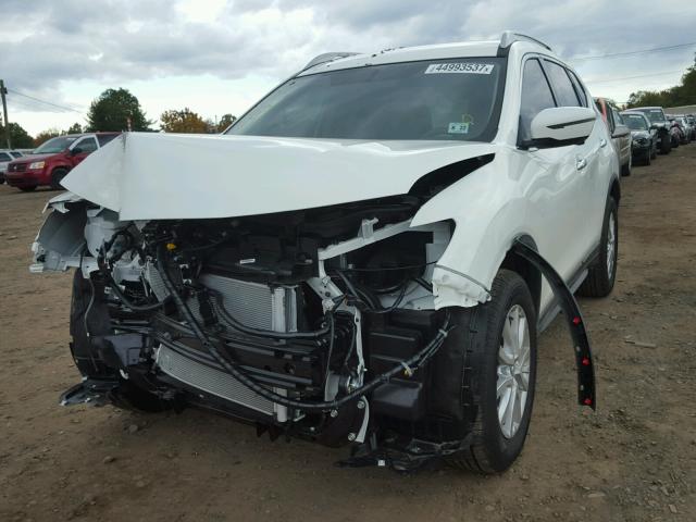 5N1AT2MV2HC866320 - 2017 NISSAN ROGUE WHITE photo 2