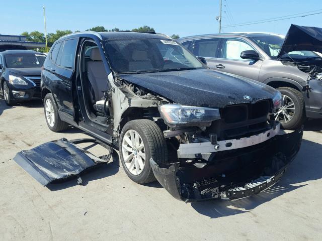 5UXWZ7C34H0V90003 - 2017 BMW X3 SDRIVE2 BLACK photo 1