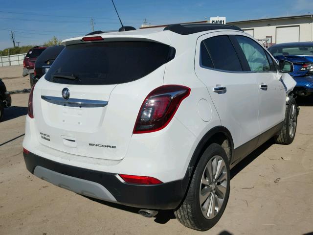 KL4CJASB8HB050475 - 2017 BUICK ENCORE PRE WHITE photo 4