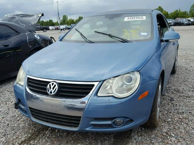 WVWDA71F57V006819 - 2007 VOLKSWAGEN EOS 2.0T S 黑色 照片 2