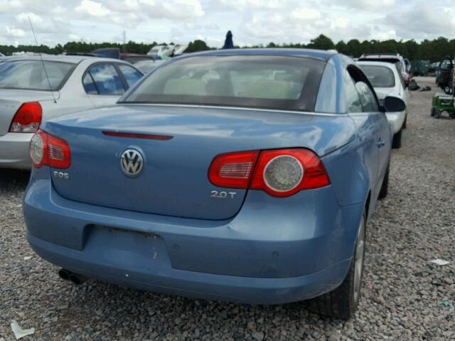 WVWDA71F57V006819 - 2007 VOLKSWAGEN EOS 2.0T S 黑色 照片 4