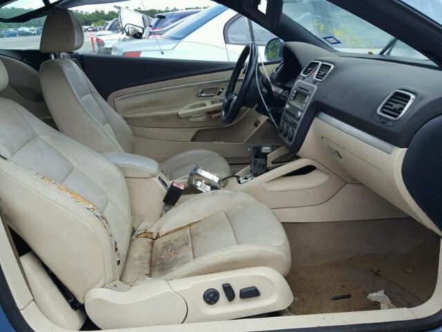 WVWDA71F57V006819 - 2007 VOLKSWAGEN EOS 2.0T S 黑色 照片 5