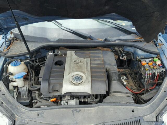 WVWDA71F57V006819 - 2007 VOLKSWAGEN EOS 2.0T S 黑色 照片 7