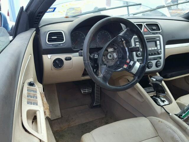 WVWDA71F57V006819 - 2007 VOLKSWAGEN EOS 2.0T S 黑色 照片 9