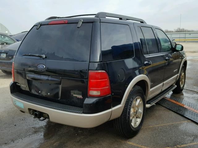 1FMDU74K45ZA51316 - 2005 FORD EXPLORER BLACK photo 4