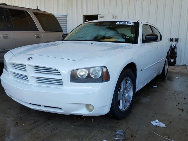 2B3KA43G96H280092 - 2006 DODGE CHARGER WHITE photo 2