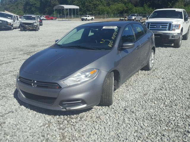 1C3CDFBA5DD233143 - 2013 DODGE DART SXT GRAY photo 2