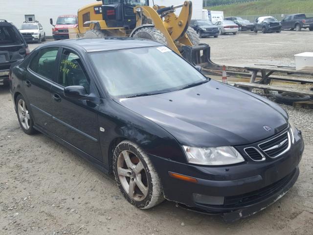 YS3FH41U071011007 - 2007 SAAB 9-3 AERO BLACK photo 1