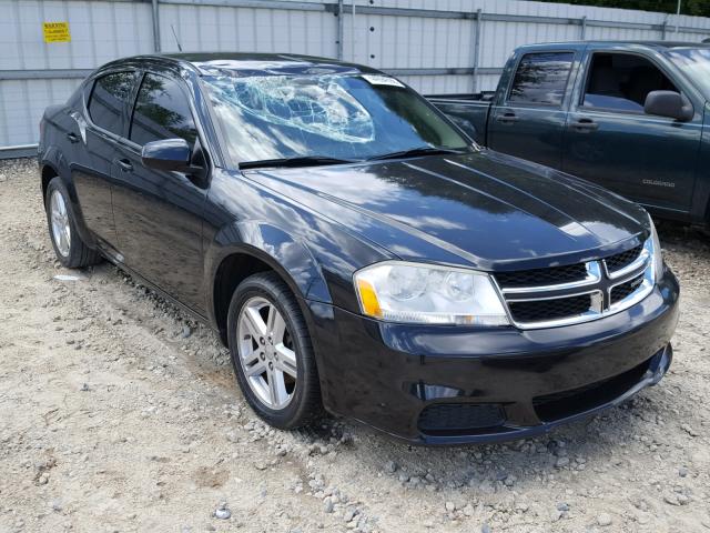 1B3BD1FB2BN501801 - 2011 DODGE AVENGER MA BLACK photo 1