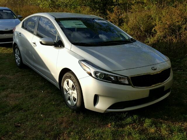 3KPFK4A72HE090925 - 2017 KIA FORTE SILVER photo 1