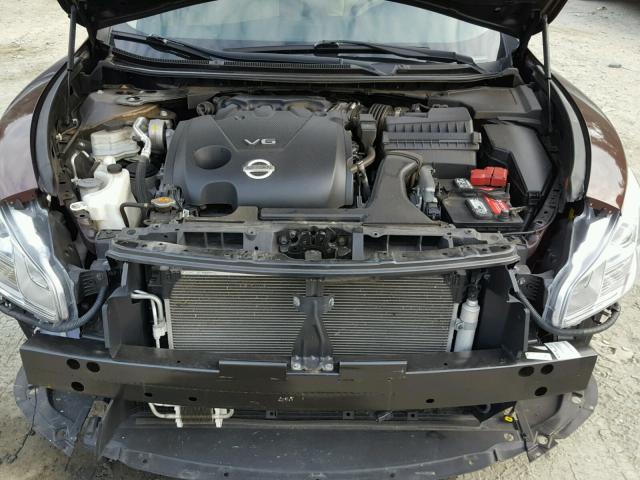1N4AA5AP6EC434512 - 2014 NISSAN MAXIMA S Bordeaux photo 7