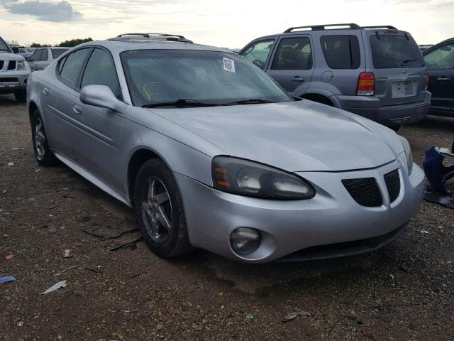2G2WS522341114590 - 2004 PONTIAC GRAND PRIX SILVER photo 1