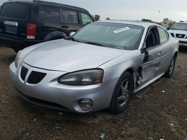 2G2WS522341114590 - 2004 PONTIAC GRAND PRIX SILVER photo 2