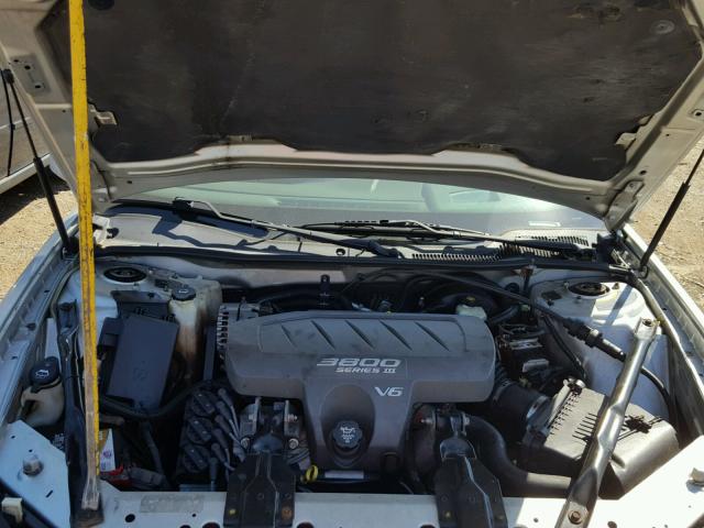 2G2WS522341114590 - 2004 PONTIAC GRAND PRIX SILVER photo 7