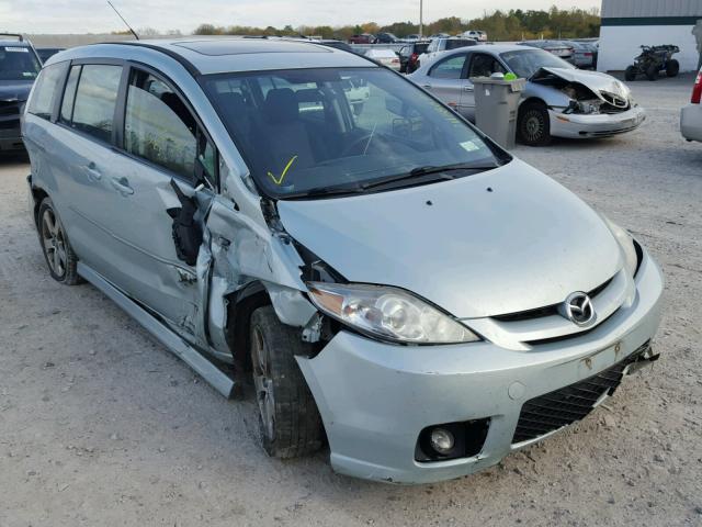 JM1CR293570144262 - 2007 MAZDA 5 SILVER photo 1