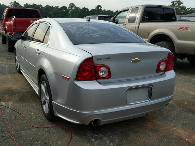 1G1ZJ57B39F125764 - 2009 CHEVROLET MALIBU 2LT SILVER photo 3