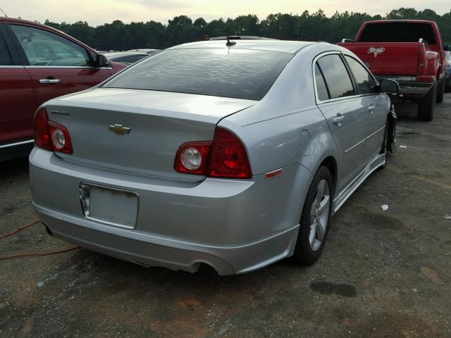 1G1ZJ57B39F125764 - 2009 CHEVROLET MALIBU 2LT SILVER photo 4