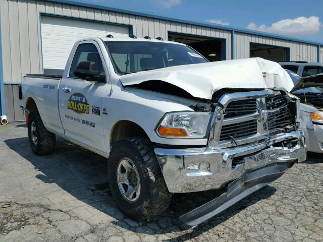 3C6LD5BLXCG124158 - 2012 DODGE RAM 2500 S თეთრი ფოტო 1