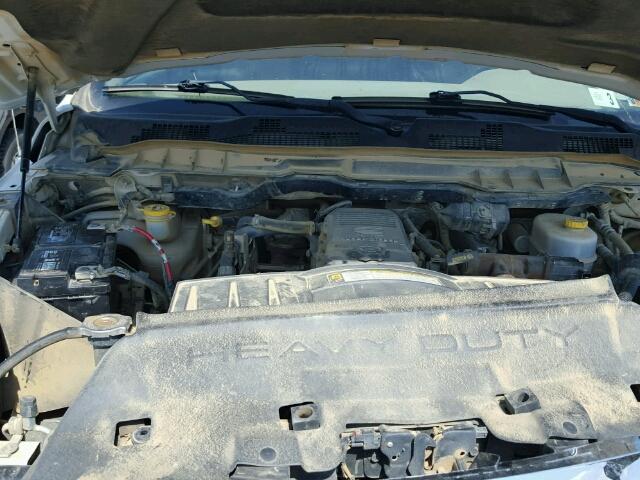 3C6LD5BLXCG124158 - 2012 DODGE RAM 2500 S თეთრი ფოტო 7