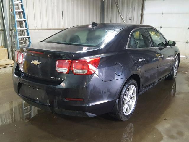 1G11C5SLXFF183891 - 2015 CHEVROLET MALIBU 1LT BLACK photo 4