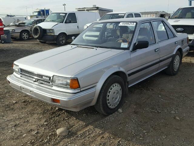 JN1HT2114HT038499 - 1987 NISSAN STANZA SILVER photo 2