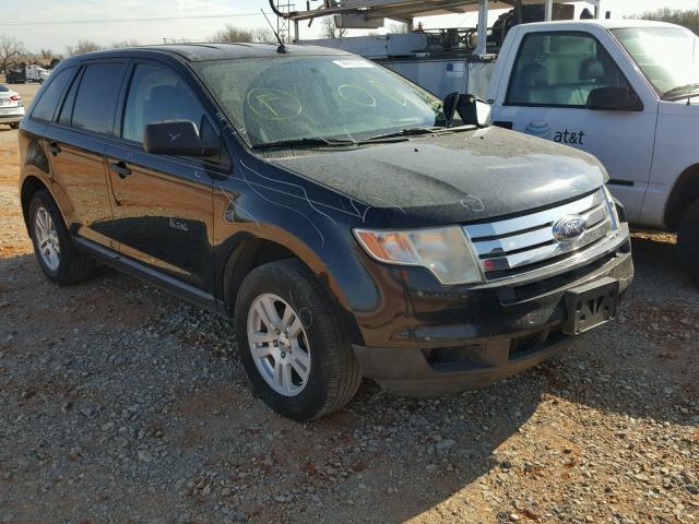 2FMDK36C78BA89750 - 2008 FORD EDGE SE BLACK photo 1