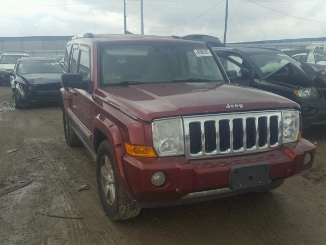 1J8HG58237C552773 - 2007 JEEP COMMANDER მუქწითელი ფოტო 1