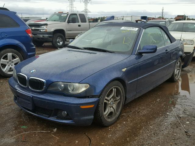 WBABW53464PL41707 - 2004 BMW 330 CI BLUE photo 2