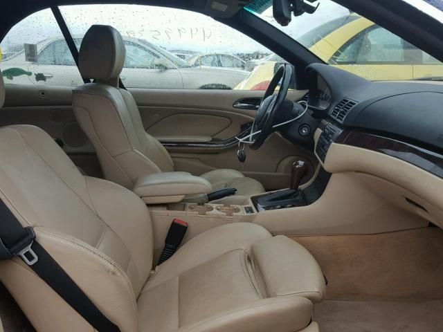 WBABW53464PL41707 - 2004 BMW 330 CI BLUE photo 5