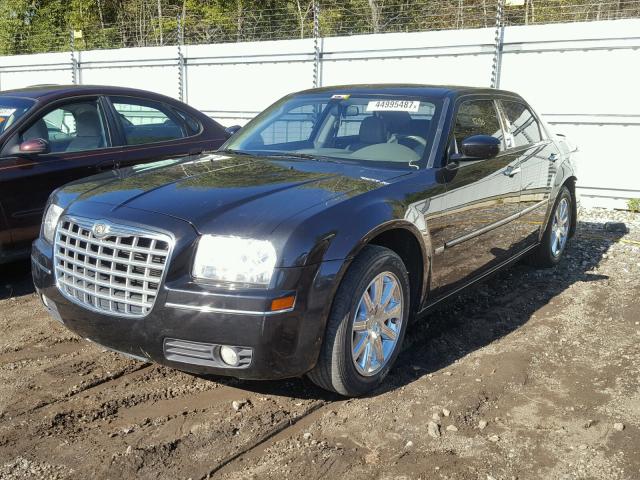 2C3KA53V69H625204 - 2009 CHRYSLER 300 TOURIN BLACK photo 2