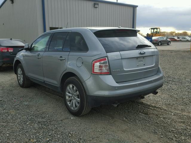 2FMDK49C97BB43470 - 2007 FORD EDGE SEL P GRAY photo 3