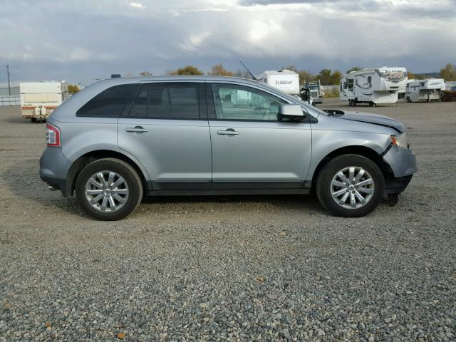 2FMDK49C97BB43470 - 2007 FORD EDGE SEL P GRAY photo 9