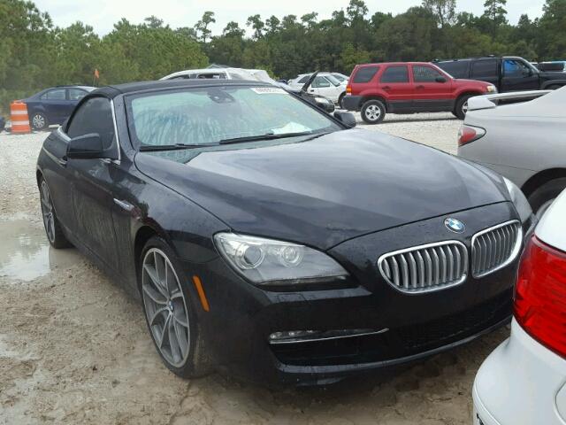 WBALZ3C55CDL70155 - 2012 BMW 650 I BLACK photo 1