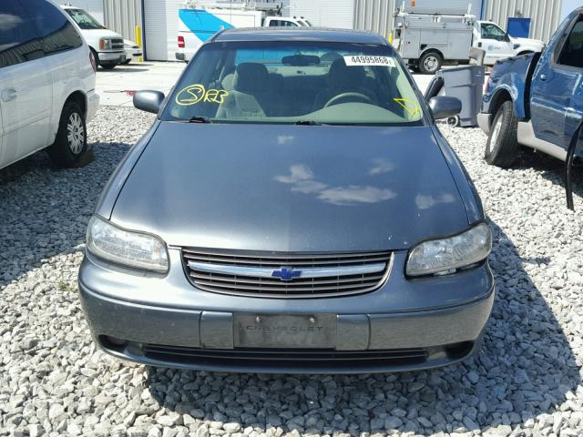 1G1NE52J93M685986 - 2003 CHEVROLET MALIBU LS ნაცრისფერი ფოტო 10