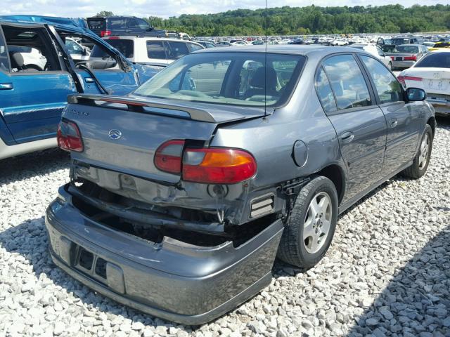 1G1NE52J93M685986 - 2003 CHEVROLET MALIBU LS ნაცრისფერი ფოტო 4