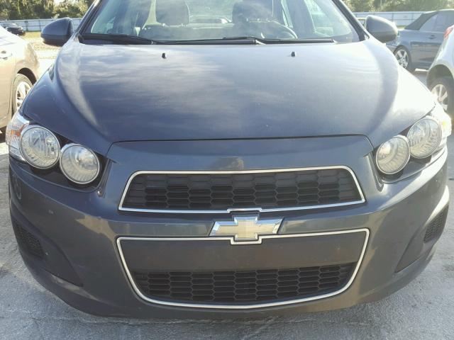 1G1JA5SH5C4216840 - 2012 CHEVROLET SONIC GRAY photo 9