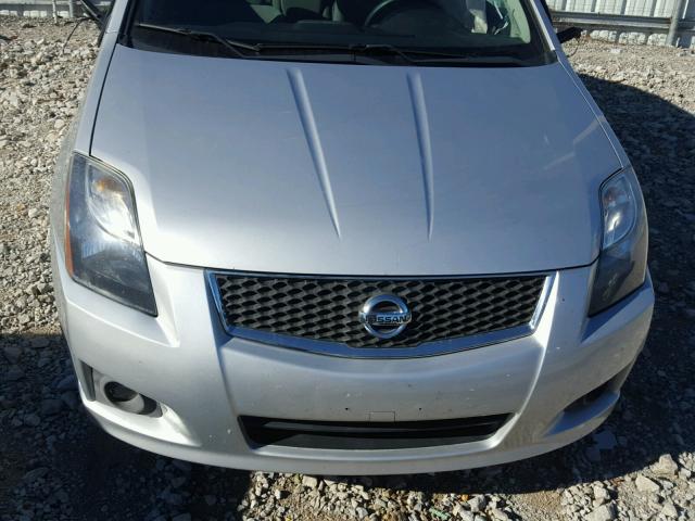 3N1AB6AP4CL710820 - 2012 NISSAN SENTRA 2.0 SILVER photo 7