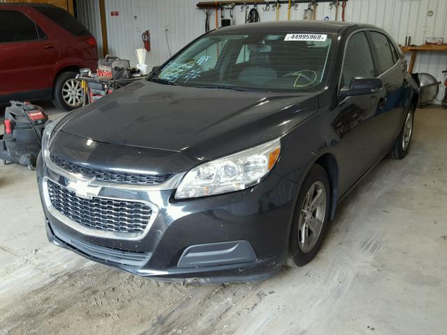 1G11C5SL3EF171175 - 2014 CHEVROLET MALIBU 1LT BLACK photo 2