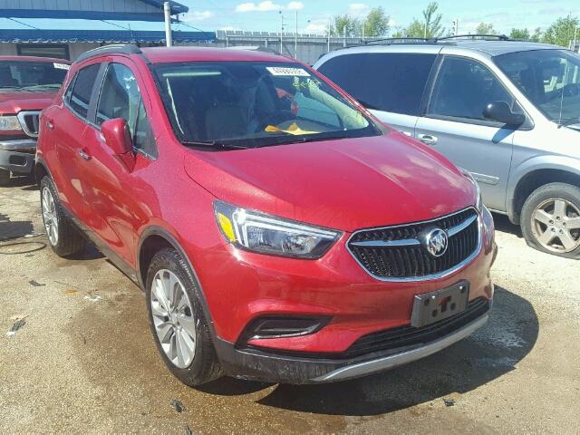 KL4CJASB8JB638933 - 2018 BUICK ENCORE PRE RED photo 1